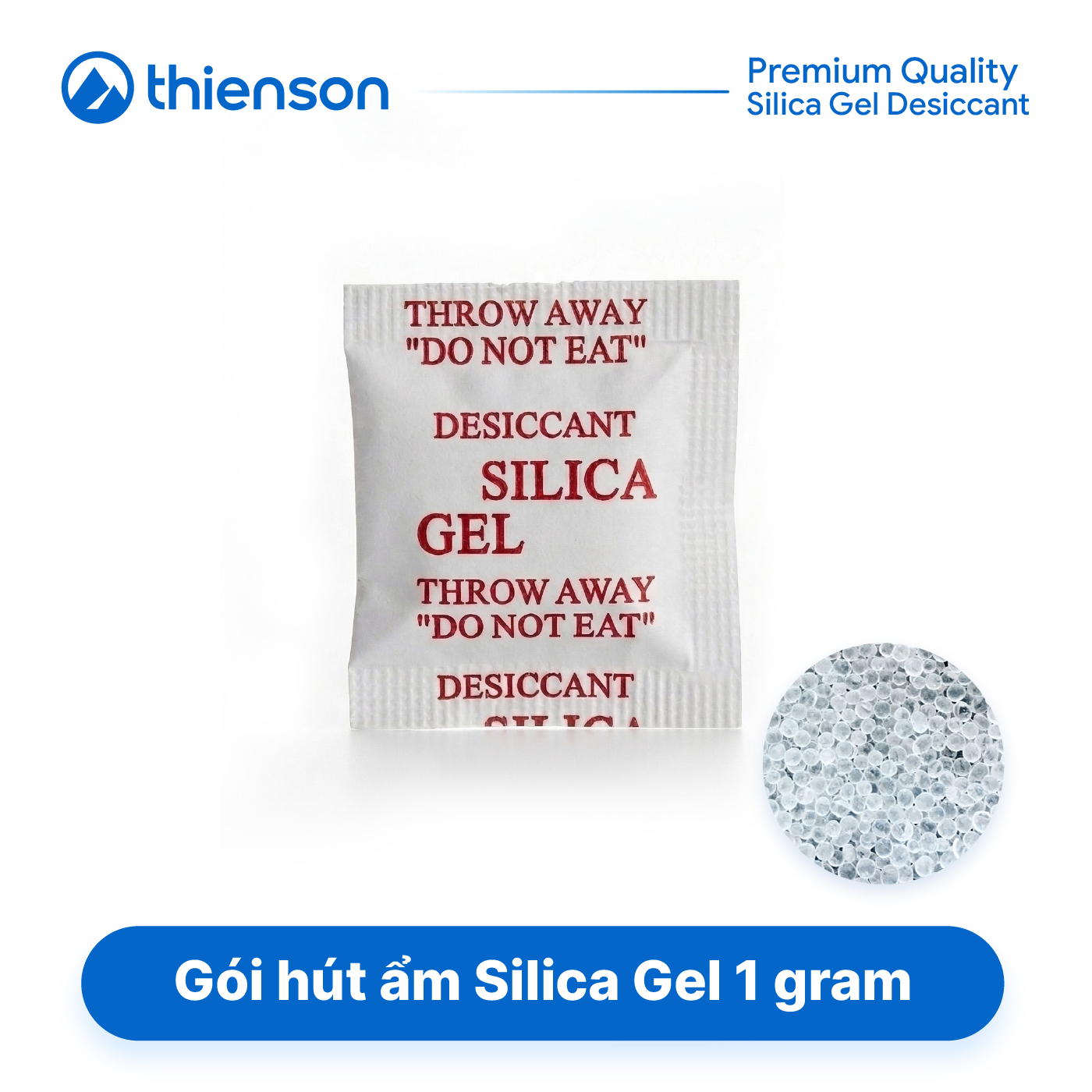 Gói hút ẩm Silicagel loại 1 gram