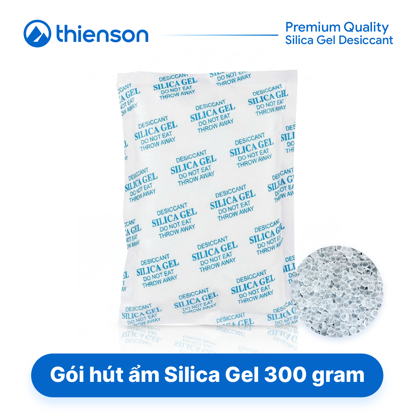Gói hút ẩm Silicagel loại 300 gram