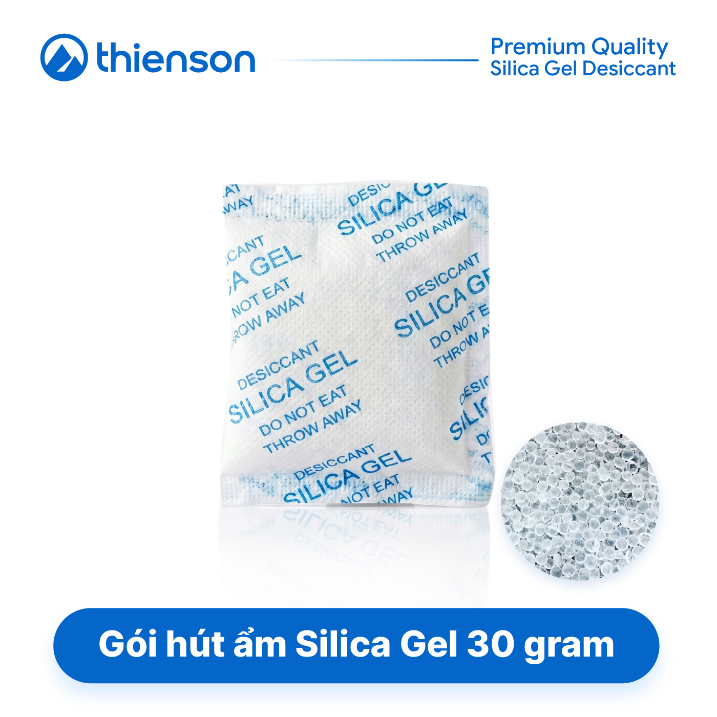 Gói hút ẩm Silicagel loại 30 gram