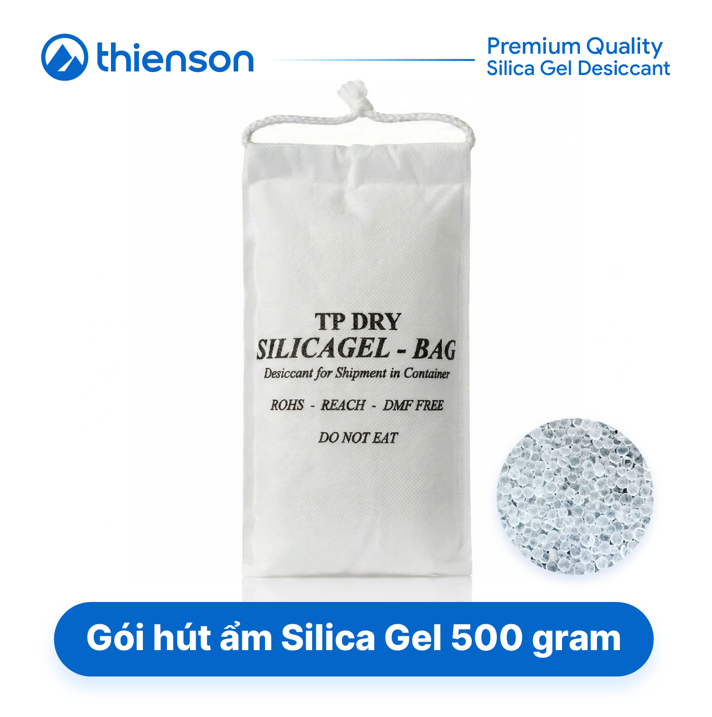 Gói hút ẩm Silicagel loại 500 gram