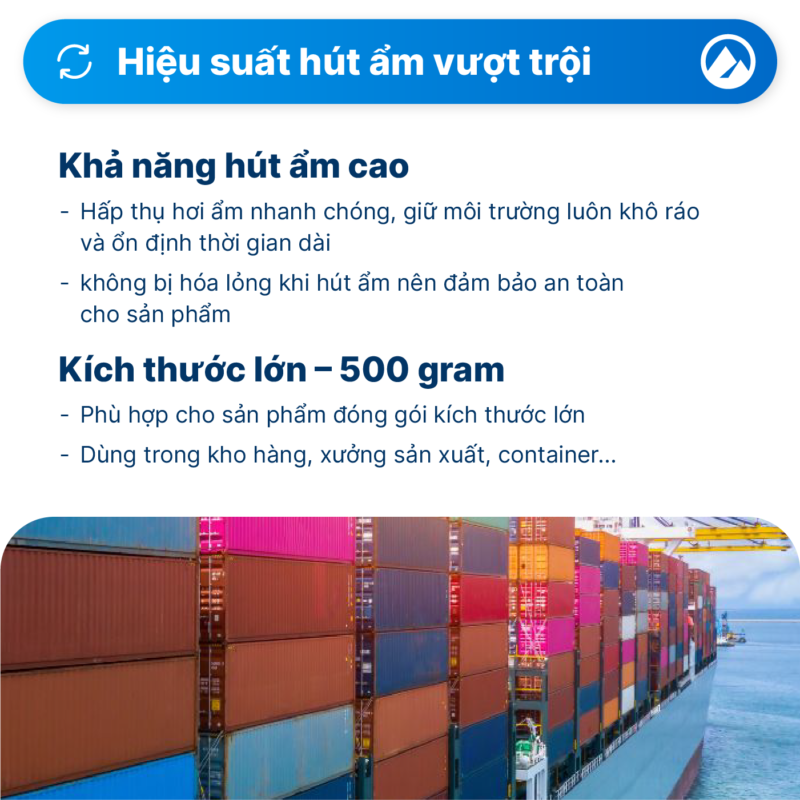 túi hút ẩm 500g