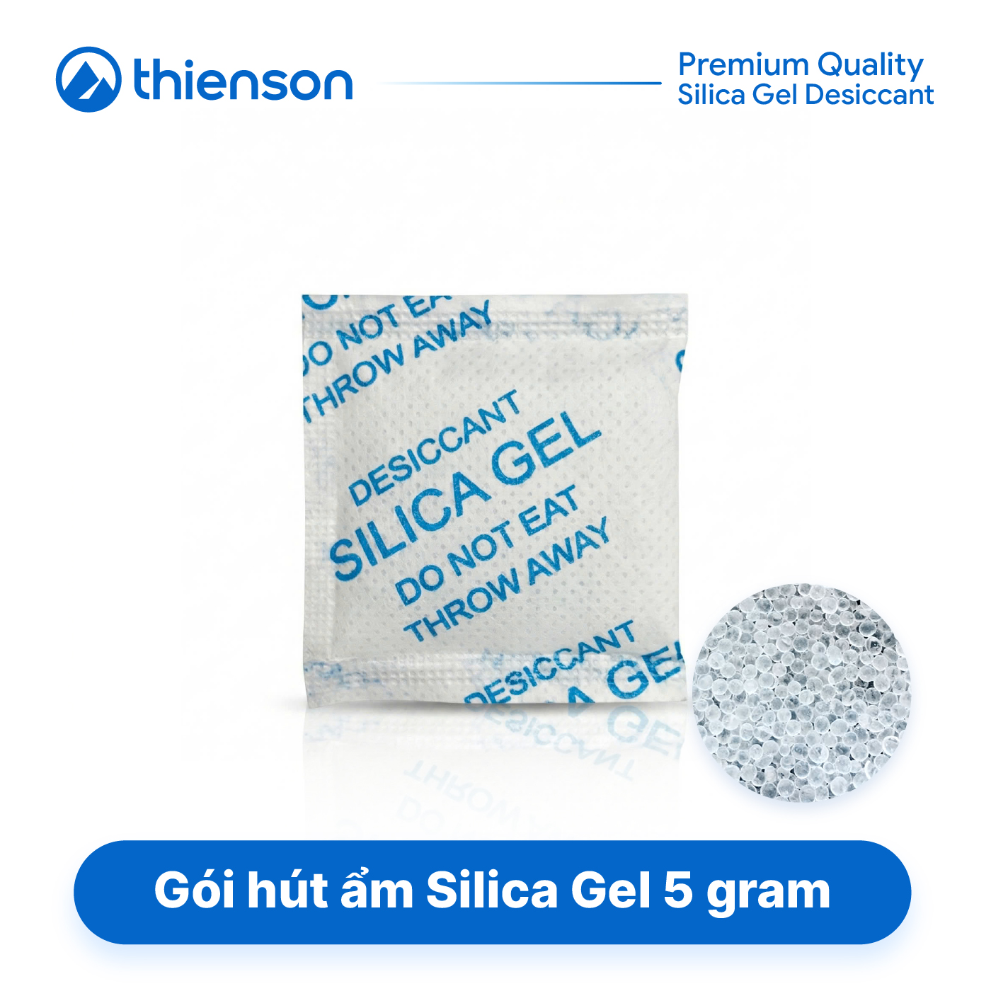 Gói hút ẩm Silicagel loại 5 gram