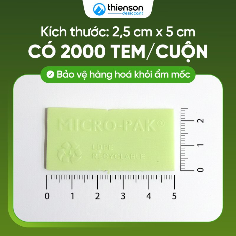 Gói hút ẩm Thiên Sơn
