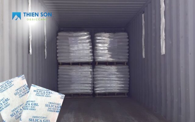 gói hút ẩm container