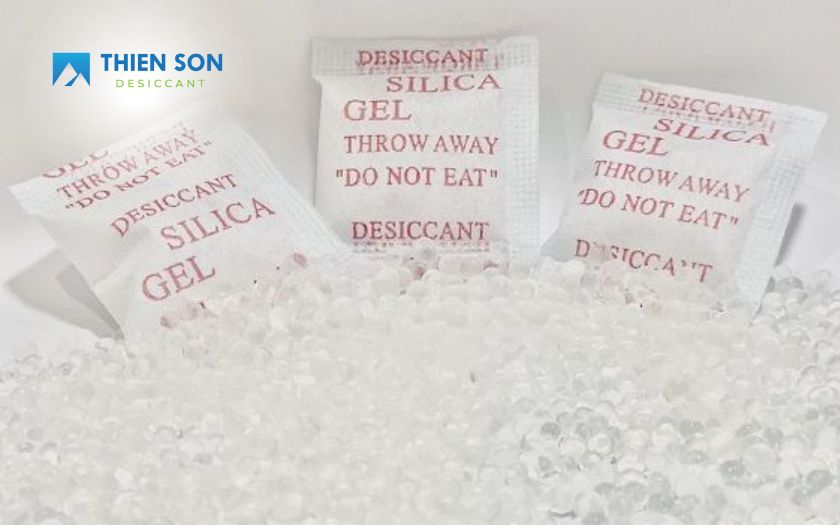 Một vài loại gói hút ẩm thông dụng