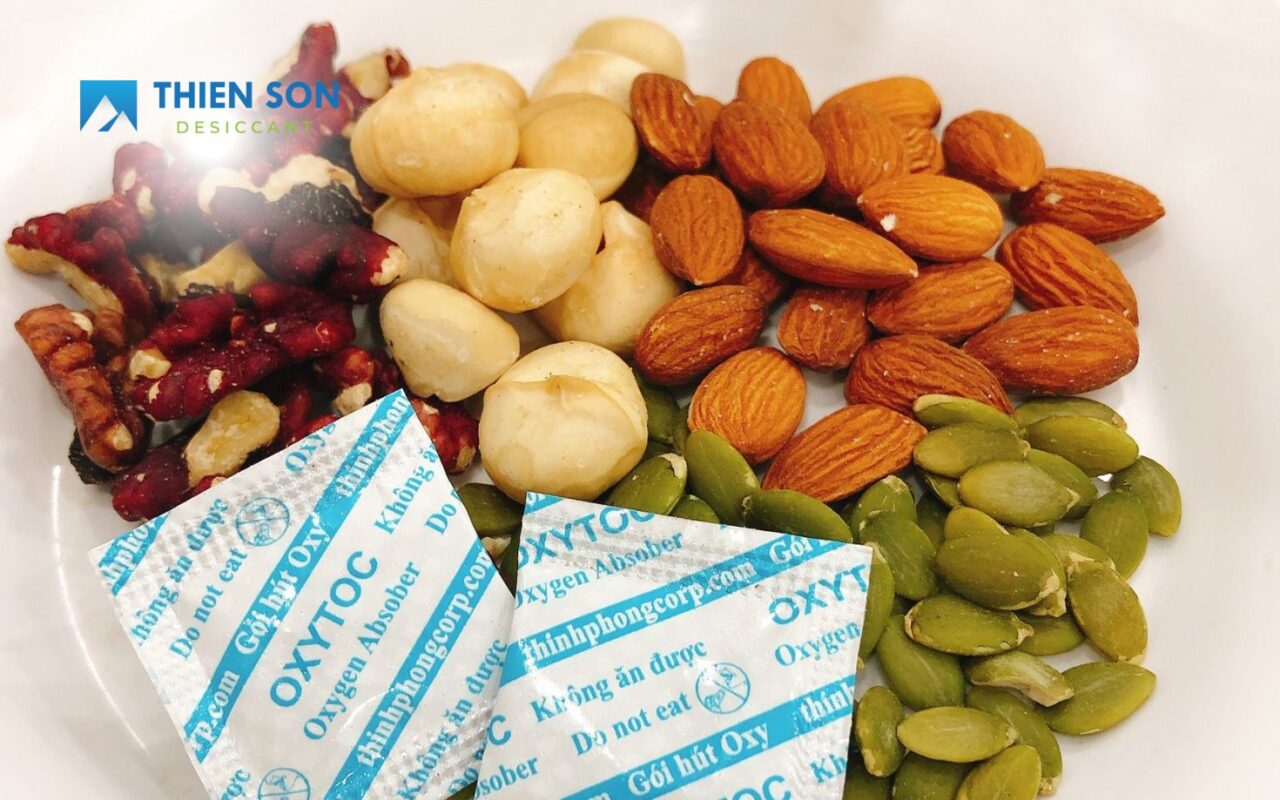 Gói hút ẩm thực phẩm