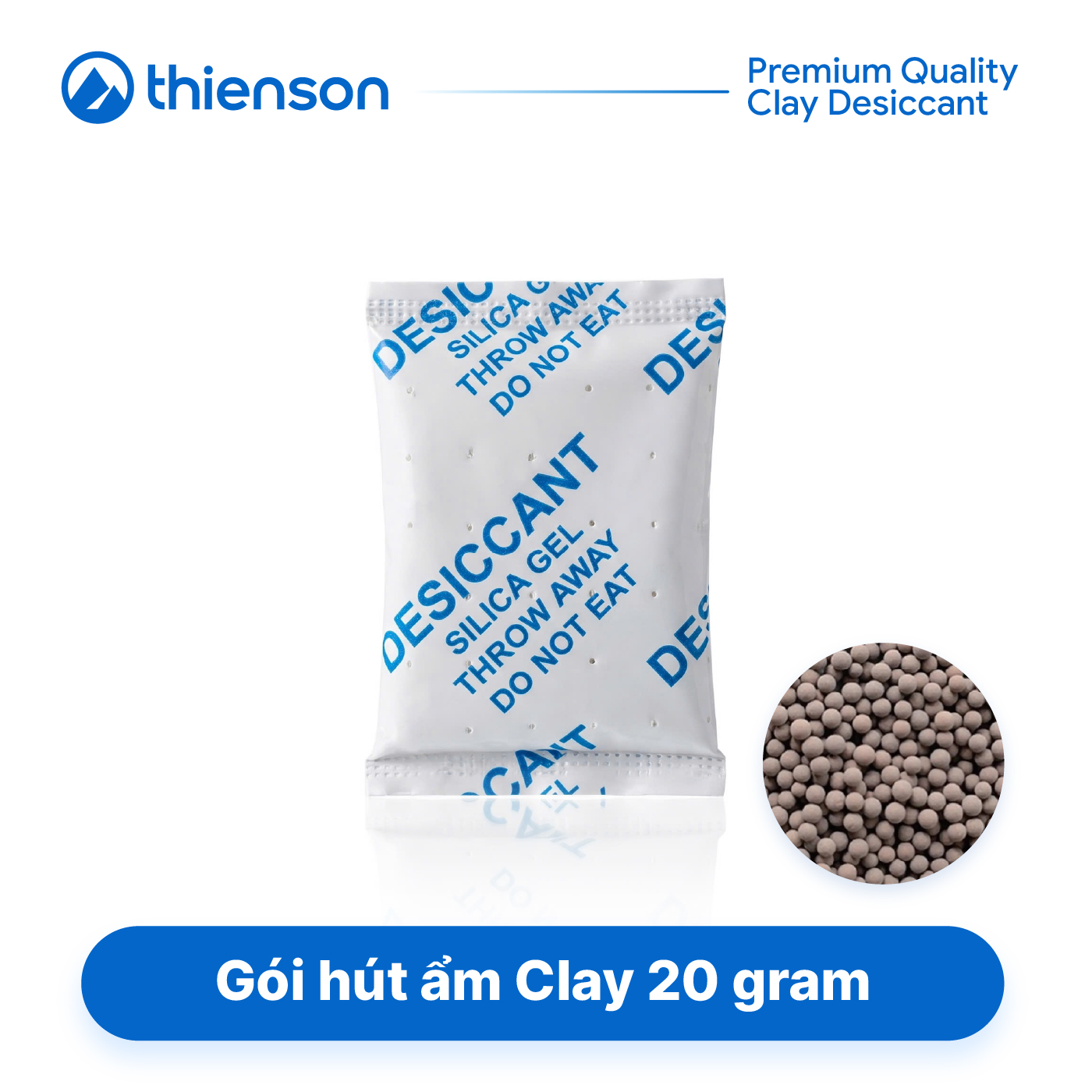 Gói hút ẩm Clay 20 gram