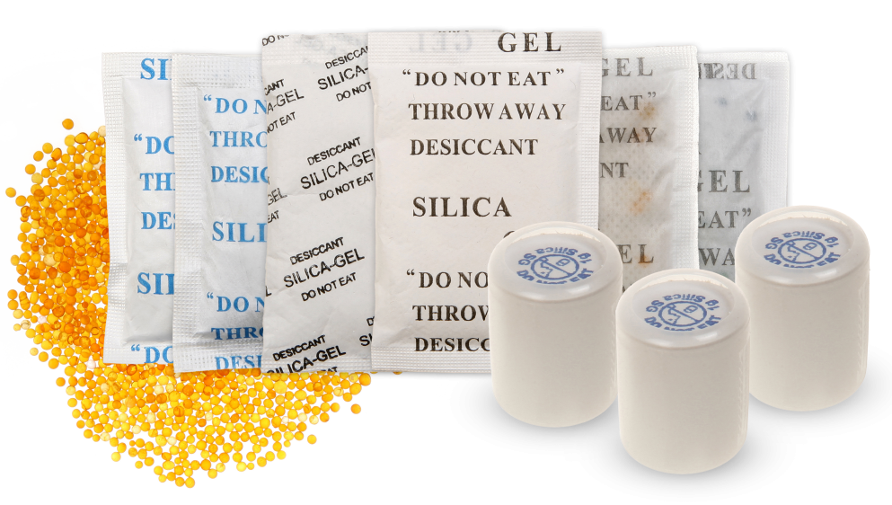 gói hút ẩm silica gel