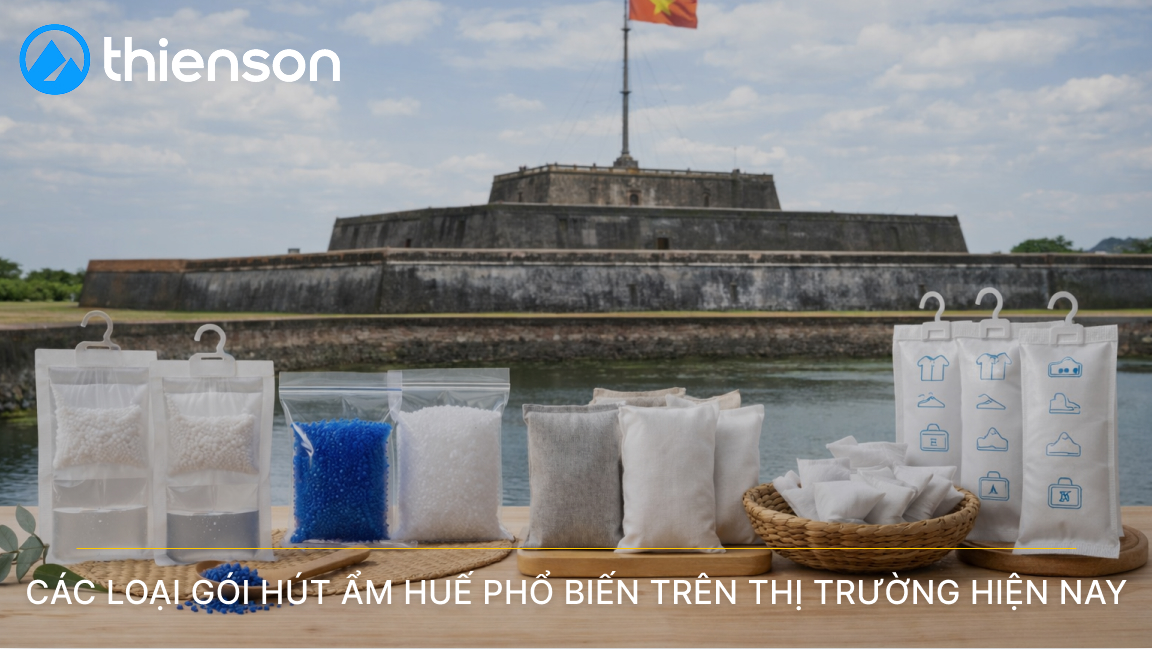 Các loại Gói Hút Ẩm Huế phổ biến trên thị trường hiện nay
