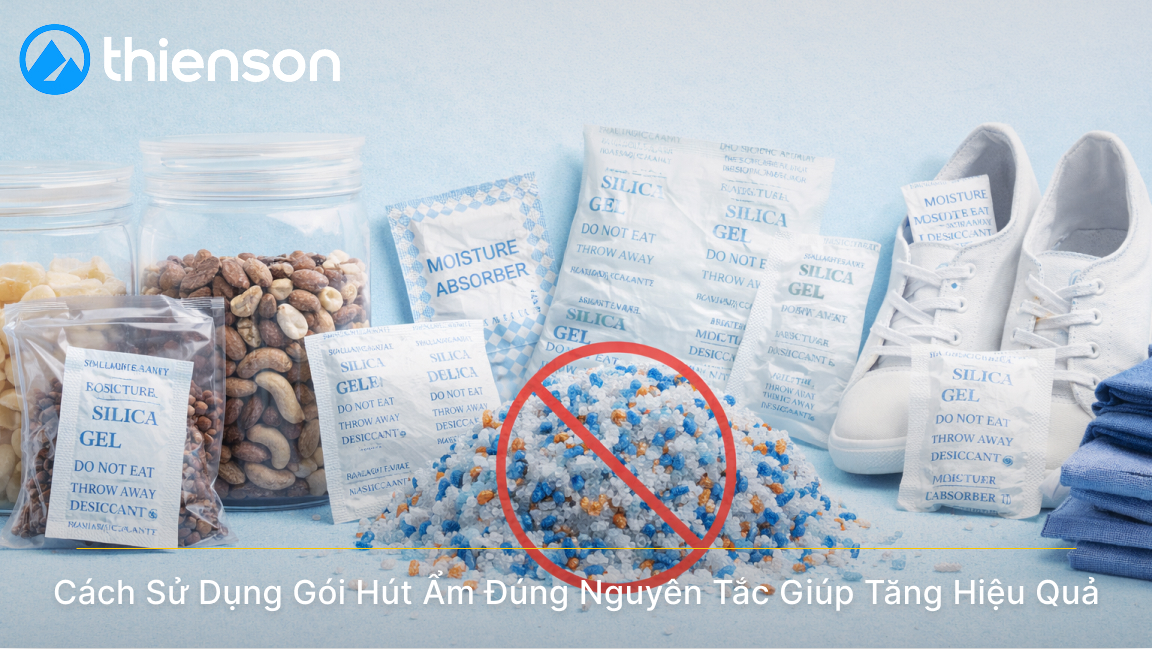 Cách Sử Dụng Gói Hút Ẩm Đúng Nguyên Tắc Giúp Tăng Hiệu Quả Bảo Quản