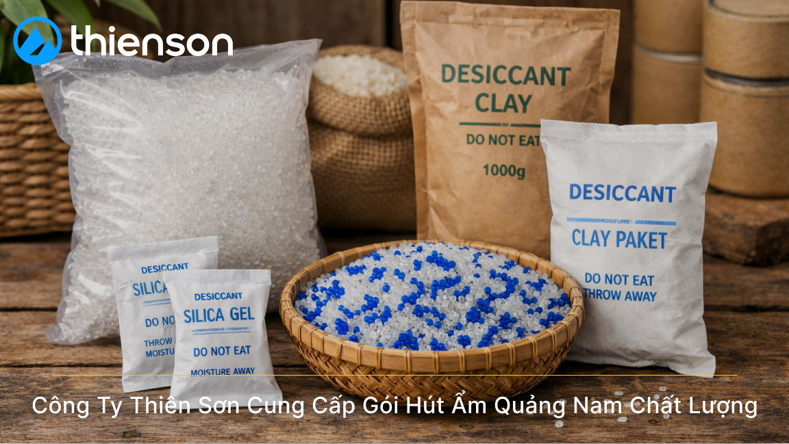 Công Ty Thiên Sơn Cung Cấp Gói Hút Ẩm Quảng Nam Chất Lượng