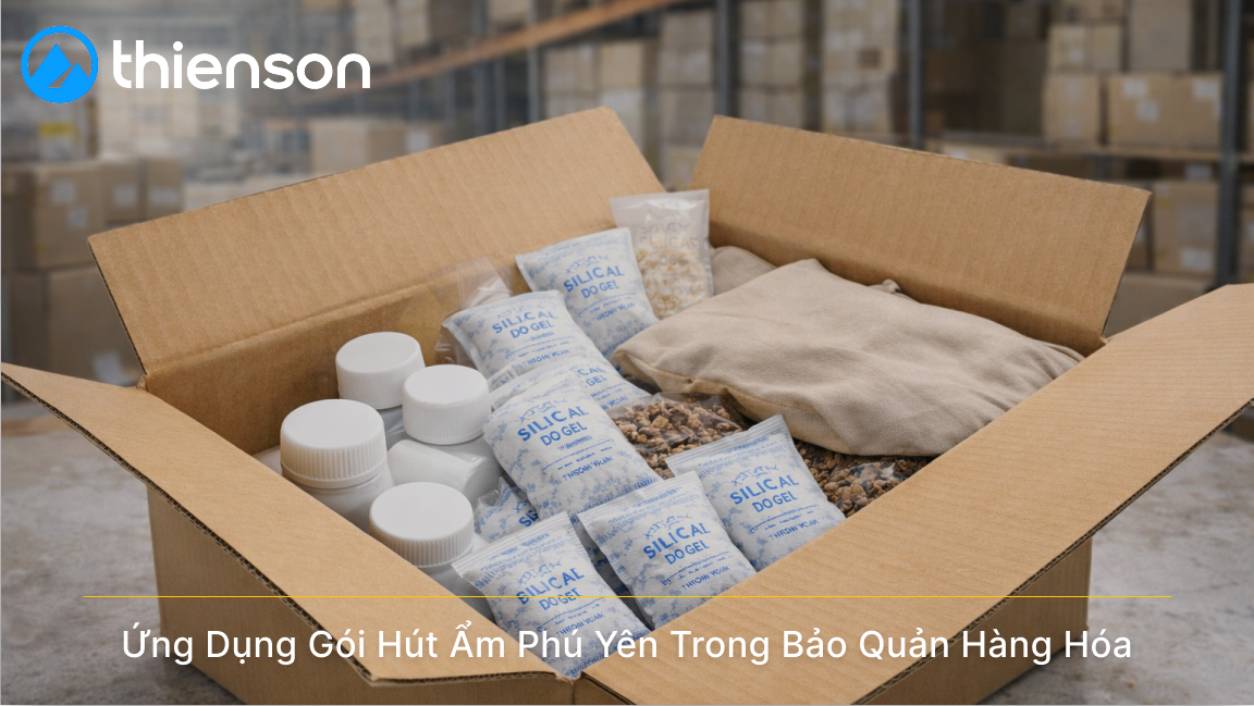 Gói Hút Ẩm Được Sử Dụng Rộng Rãi Trong Nhiều Ngành