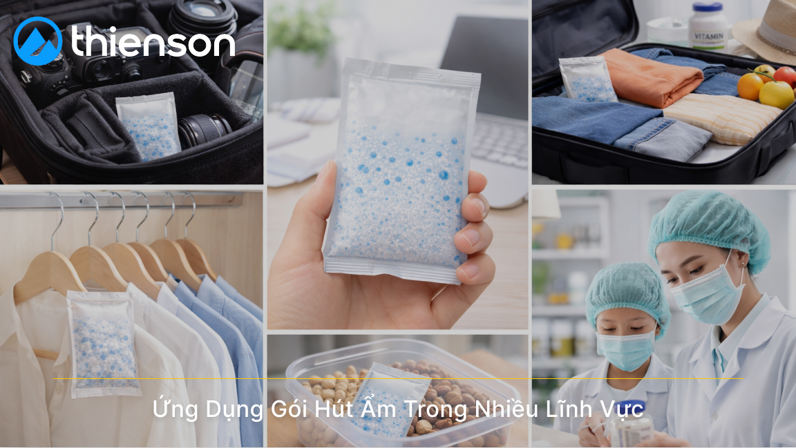 Gói Hút Ẩm Giúp Bảo Vệ Sản Phẩm Và Nâng Cao Chất Lượng Bảo Quản