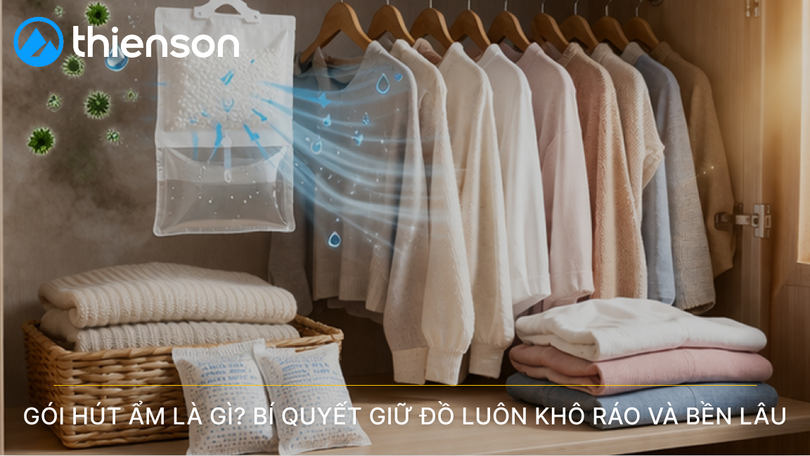 Gói hút ẩm là gì? Bí quyết giữ đồ luôn khô ráo và bền lâu