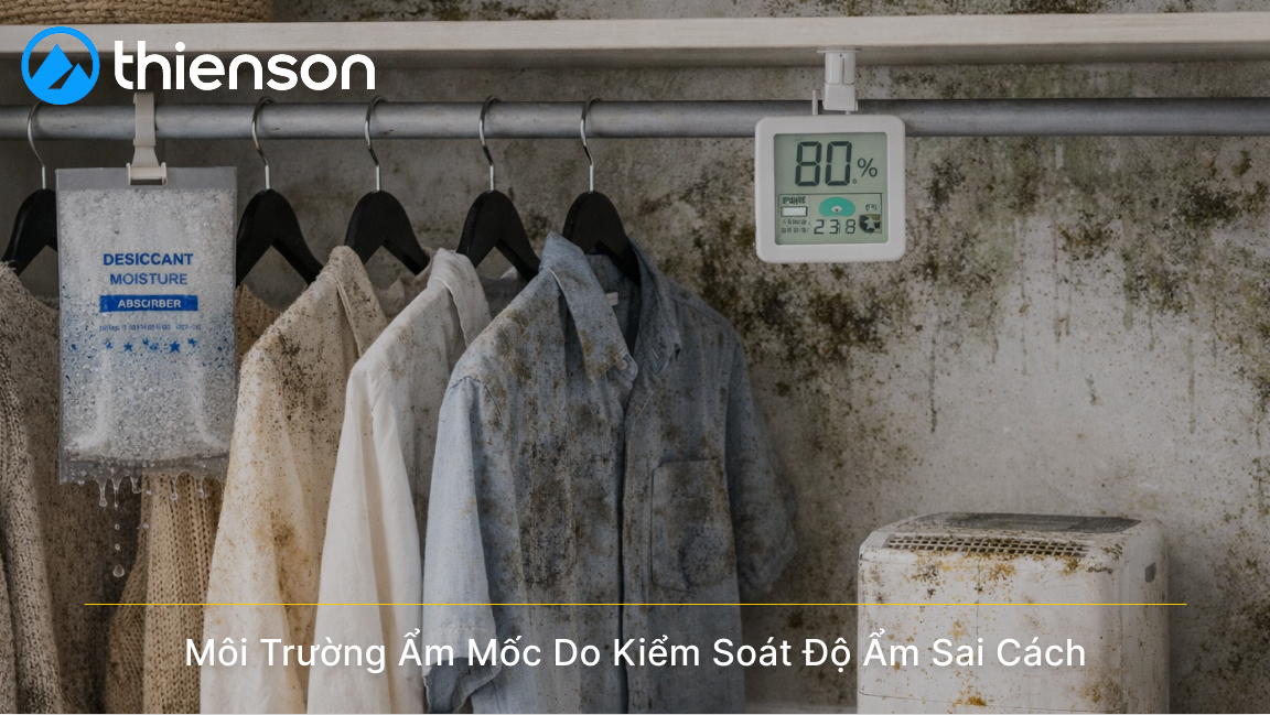 Sai Lầm Trong Kiểm Soát Độ Ẩm Có Thể Gây Hư Hỏng Và Ảnh Hưởng Sức Khỏe