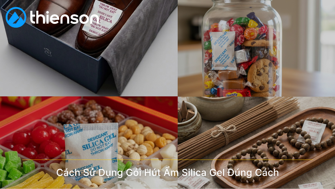 Sử Dụng Gói Hút Ẩm Đúng Cách Giúp Tối Ưu Hiệu Quả