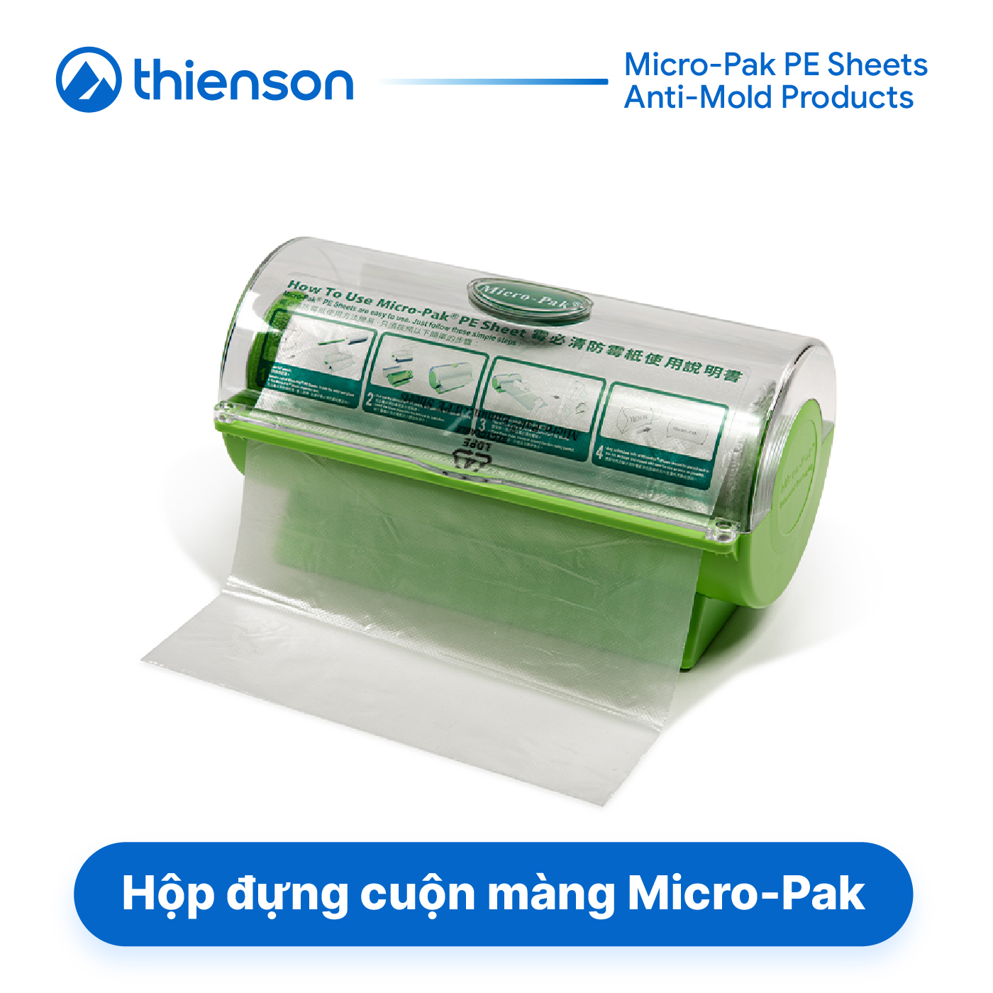 Hộp Đựng Cuộn Màng Micro-Pak PE Sheets