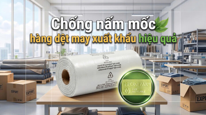 Chống nấm mốc hàng dệt may xuất khẩu hiệu quả