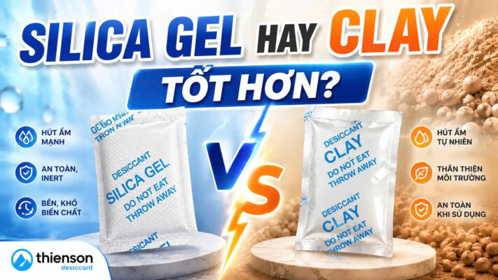 silica gel hay clay tốt hơn
