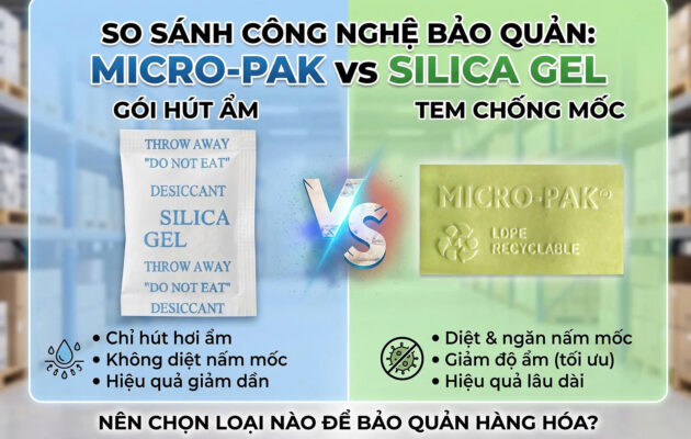So sanh tem chong moc micro pak va goi hut am silicagel